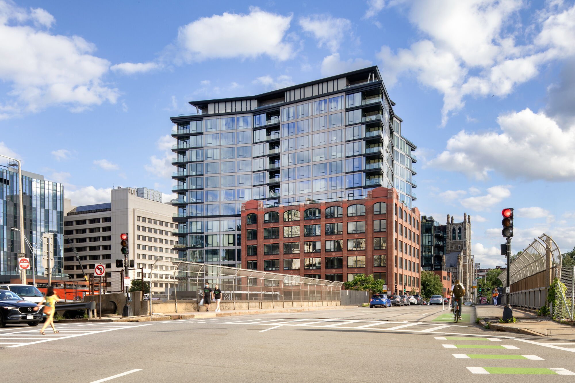 100 Shawmut building exterior